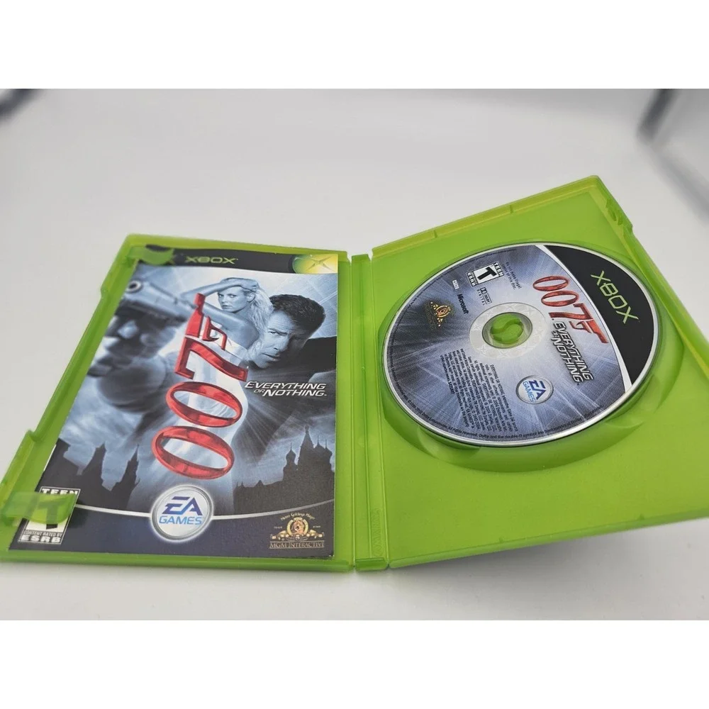 James Bond 007 Everything Or Nothing Microsoft Xbox CIB Tested Works 2004